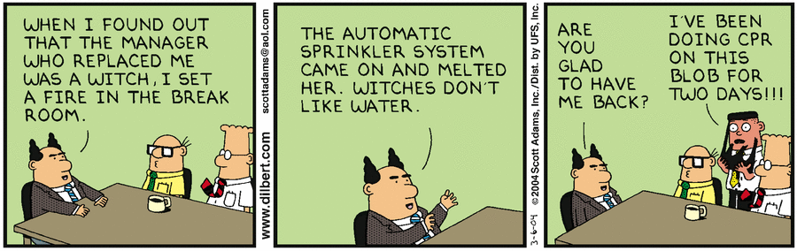 Dilbert Cartoon